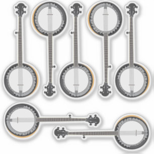 Banjo Banjo Banjo Klistermärken