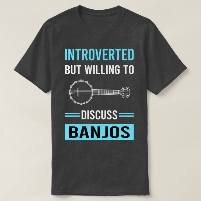 Banjo Banjoist T Shirt (Design framsida)