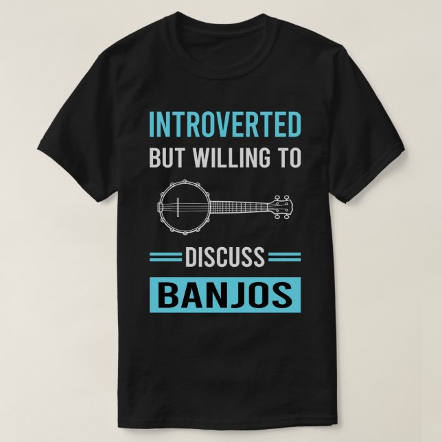 Banjo Banjoist T Shirt (Design framsida)