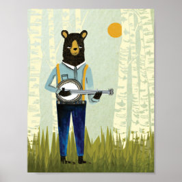 Banjo Bear - Originalversion Poster