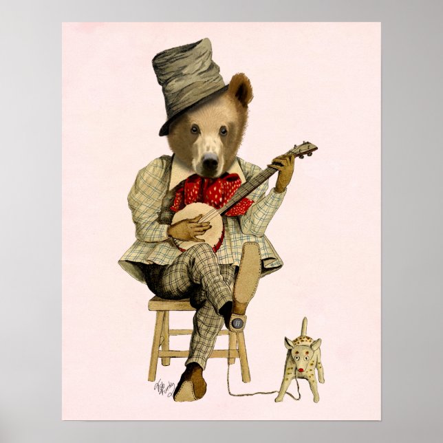 Banjo Bear Poster (Framsidan)