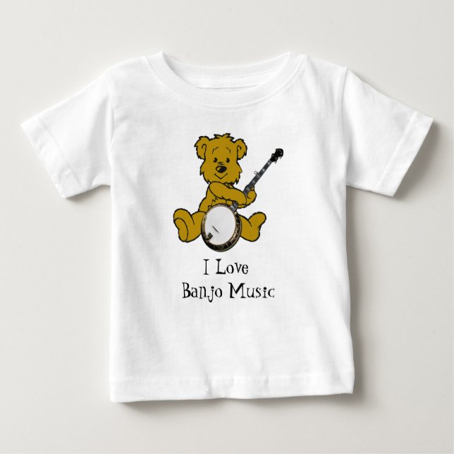 BANJO BEAR-T-SHIRT TEE (Framsida)