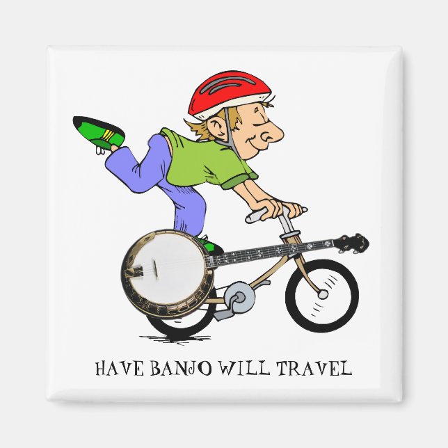 BANJO BIKE-MAGNET MAGNET (Framsidan)