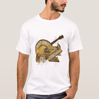 Banjo BluegräsMountain Music Banjo Player T Shirt