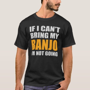  Banjo Bluegrass Music Traditionell musiker Funny T Shirt