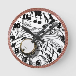 BANJO-CLOCK RUND KLOCKA