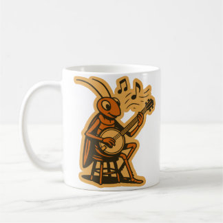 Banjo Cricket Kaffemugg