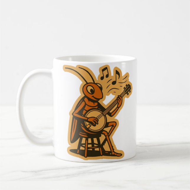 Banjo Cricket Kaffemugg (Vänster)