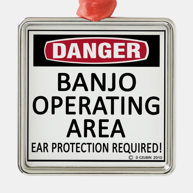 Banjo-driftsområde Julgransprydnad Metall (Framsidan)