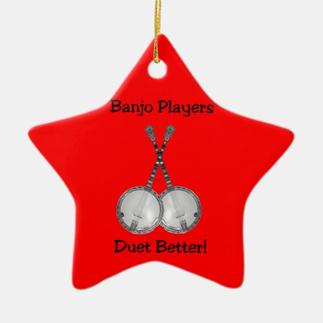 Banjo Duet Ornament (Framsidan)