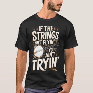 Banjo Fingerpicking - Bluegrass Folkmusik Country T Shirt