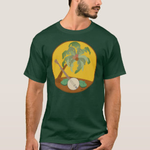 Banjo i paradis t shirt