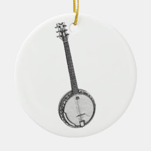 Banjo Julgransprydnad Keramik