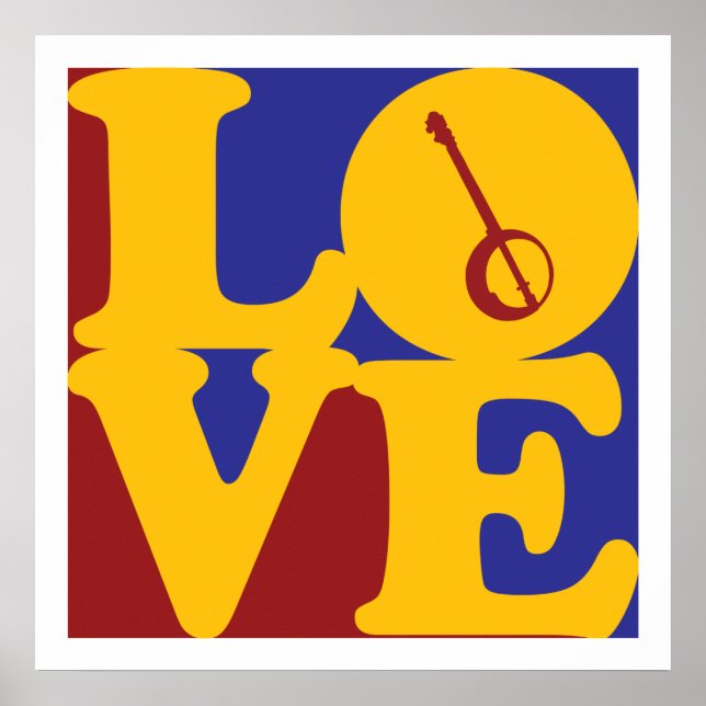 Banjo Kärlek Poster (Framsidan)