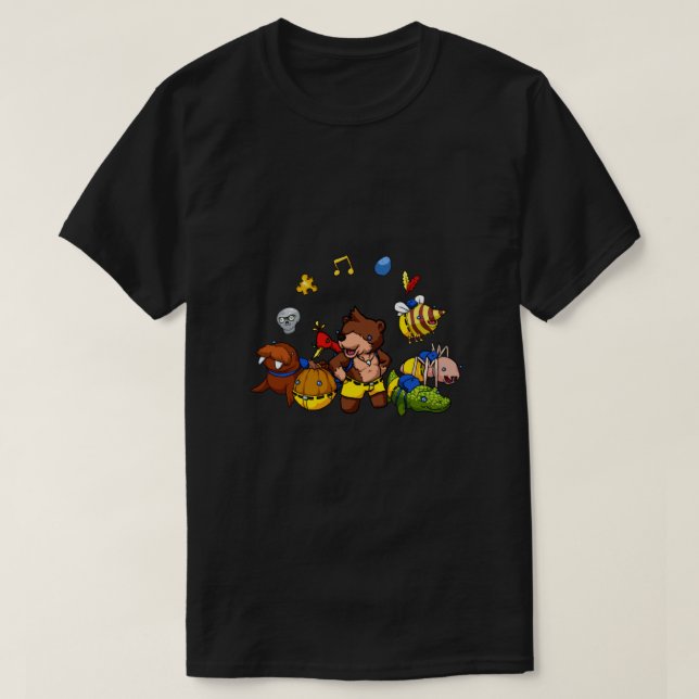 Banjo Kazooie Classic T Shirt (Design framsida)