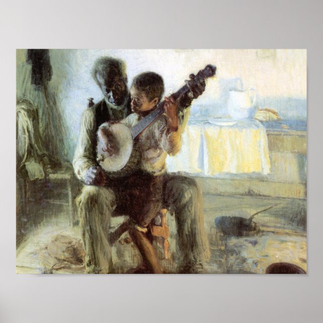 Banjo Lesson Poster (Framsidan)