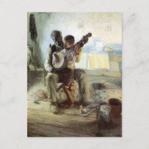 Banjo Lesson Vykort