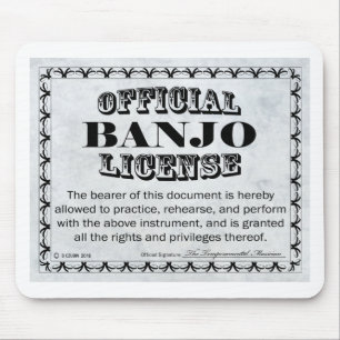 Banjo License Musmatta