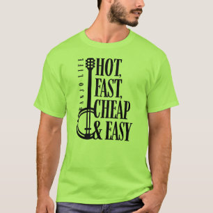Banjo Life, Hett, snabb, Billigt och enkel T Shirt
