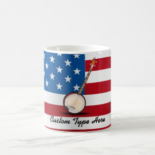 Banjo Magic - USA Magisk Mugg