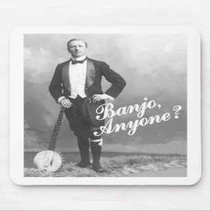 Banjo någon Mousepad Musmatta