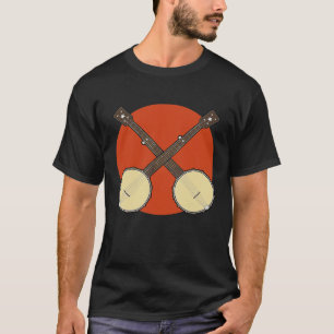Banjo Old Time Open Back Clawhammer Banjo T Shirt