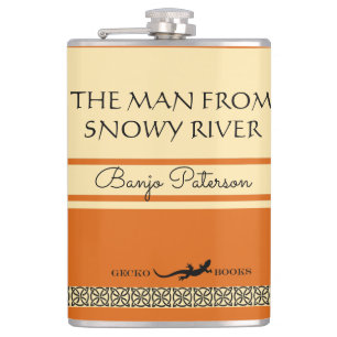 Banjo Paterson Retro Stil Fickplunta