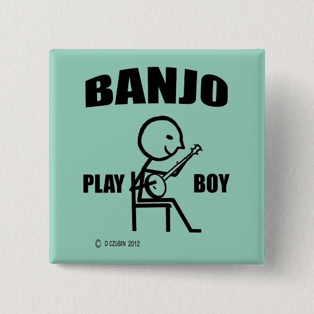 Banjo Play Boy Knapp (Framsida)