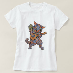 Banjo Play Cat T-shirt