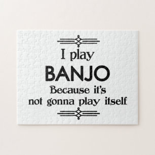Banjo - Play Itself Funny Deco Music Pussel