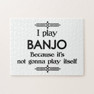 Banjo - Play Itself Funny Deco Music Pussel