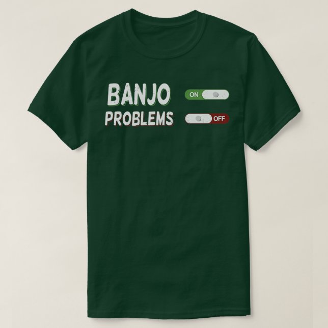 Banjo Player Enthusiast Gift T Shirt (Design framsida)