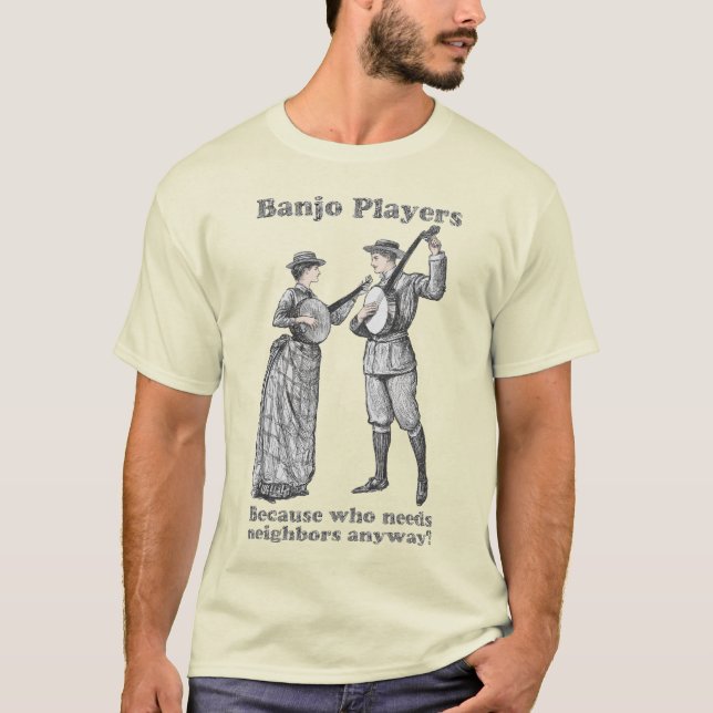 Banjo Players T-Shirt (Framsida)