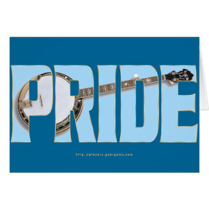 Banjo Pride Hälsningskort