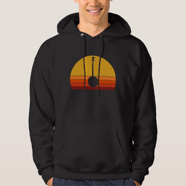 Banjo Retro Hoodie (Framsida)