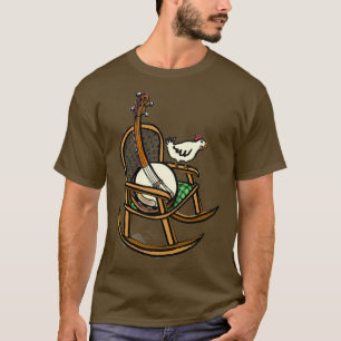 Banjo Rocking på Blue Ridge Mountain T Shirt