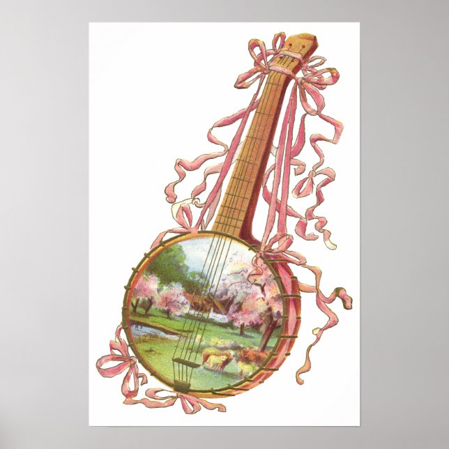 Banjo Rosett band Poster (Framsidan)