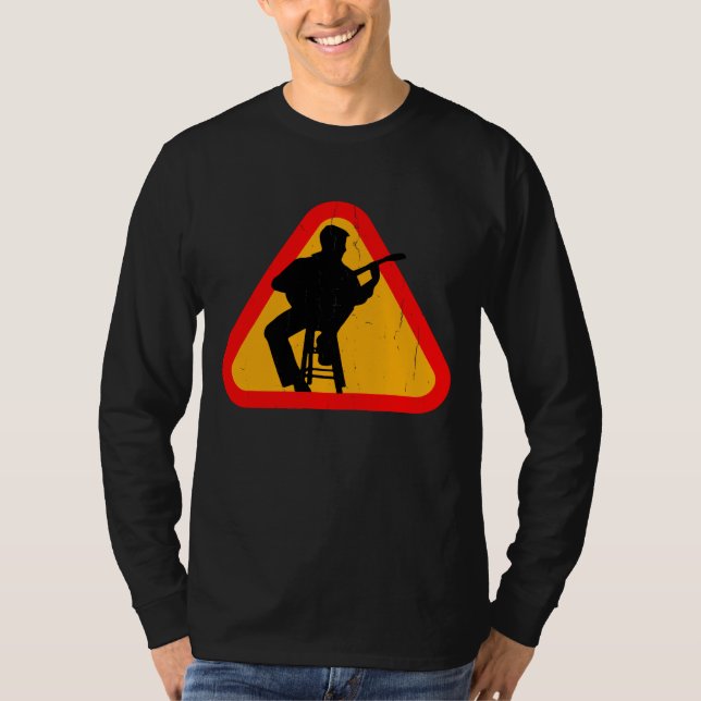 Banjo Silhouette T Shirt (Framsida)