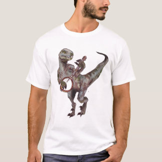 Banjo som leker velociraptoren t shirt