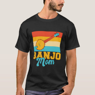 Banjo-spelare Banjo-mamma T Shirt