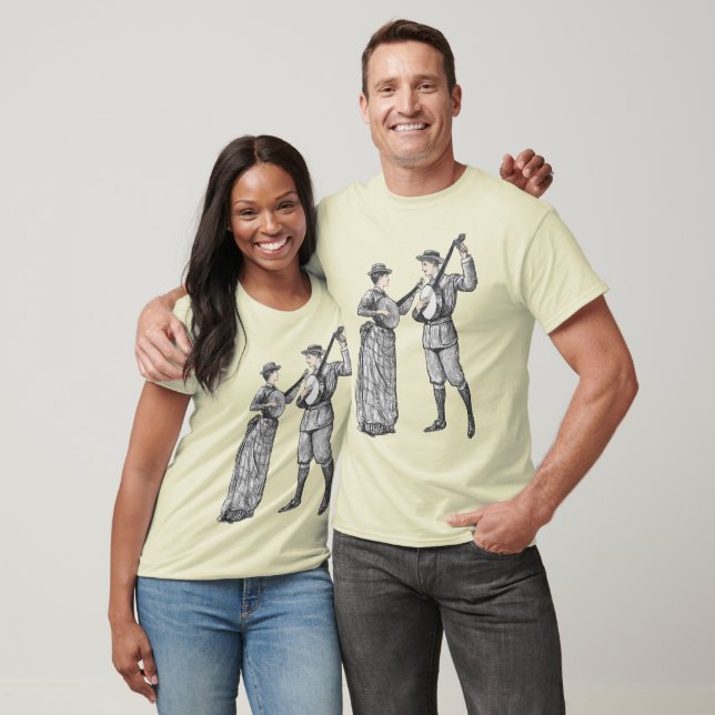 Banjo-spelare T-shirt (Unisex)