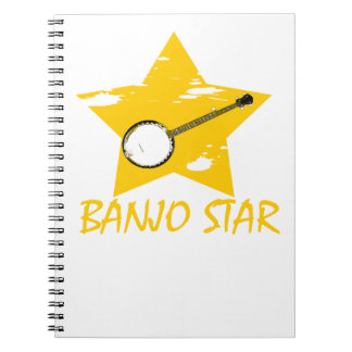 Banjo Stjärna Anteckningsbok