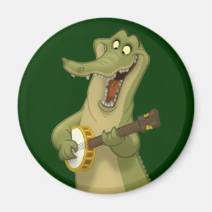 Banjo-Strummin'alligatormagnet Magnet
