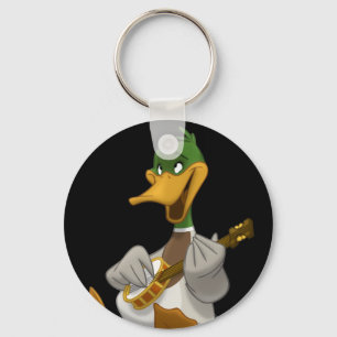 Banjo-Strummin'gräsand Keychain Nyckelring