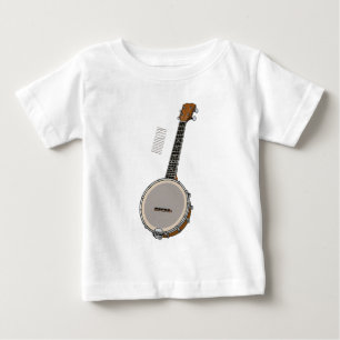 Banjo tecknad illustration t shirt