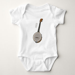 Banjo tecknad illustration t shirt