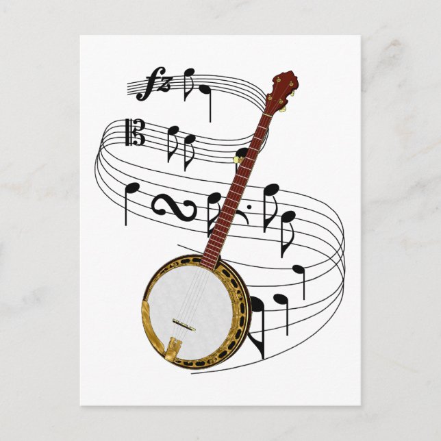 Banjo Vykort (Framsida)