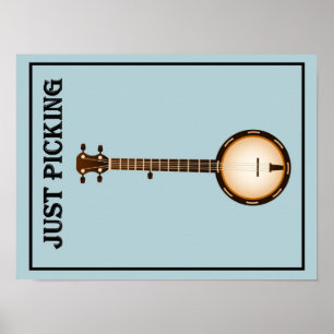 Banjoaffisch Poster
