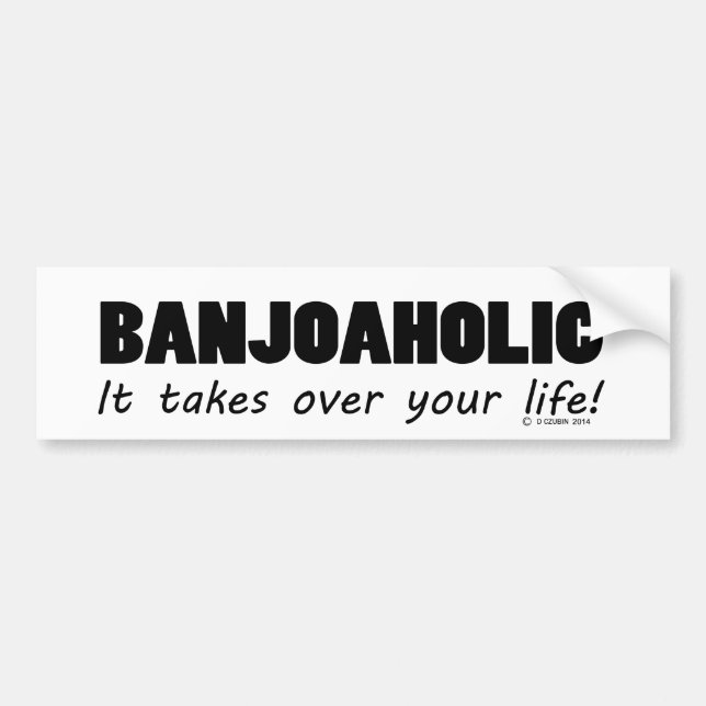 BanjoaholLife Bildekal (Framsidan)