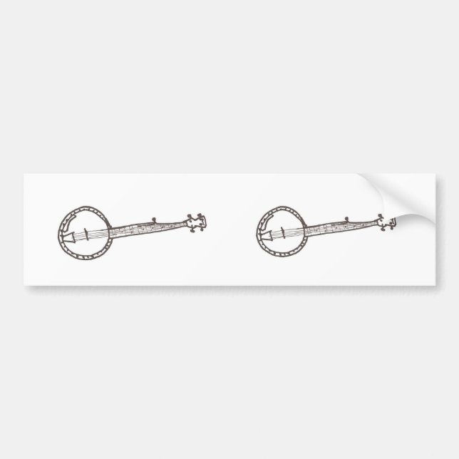 Banjobildekal Bildekal (Framsidan)